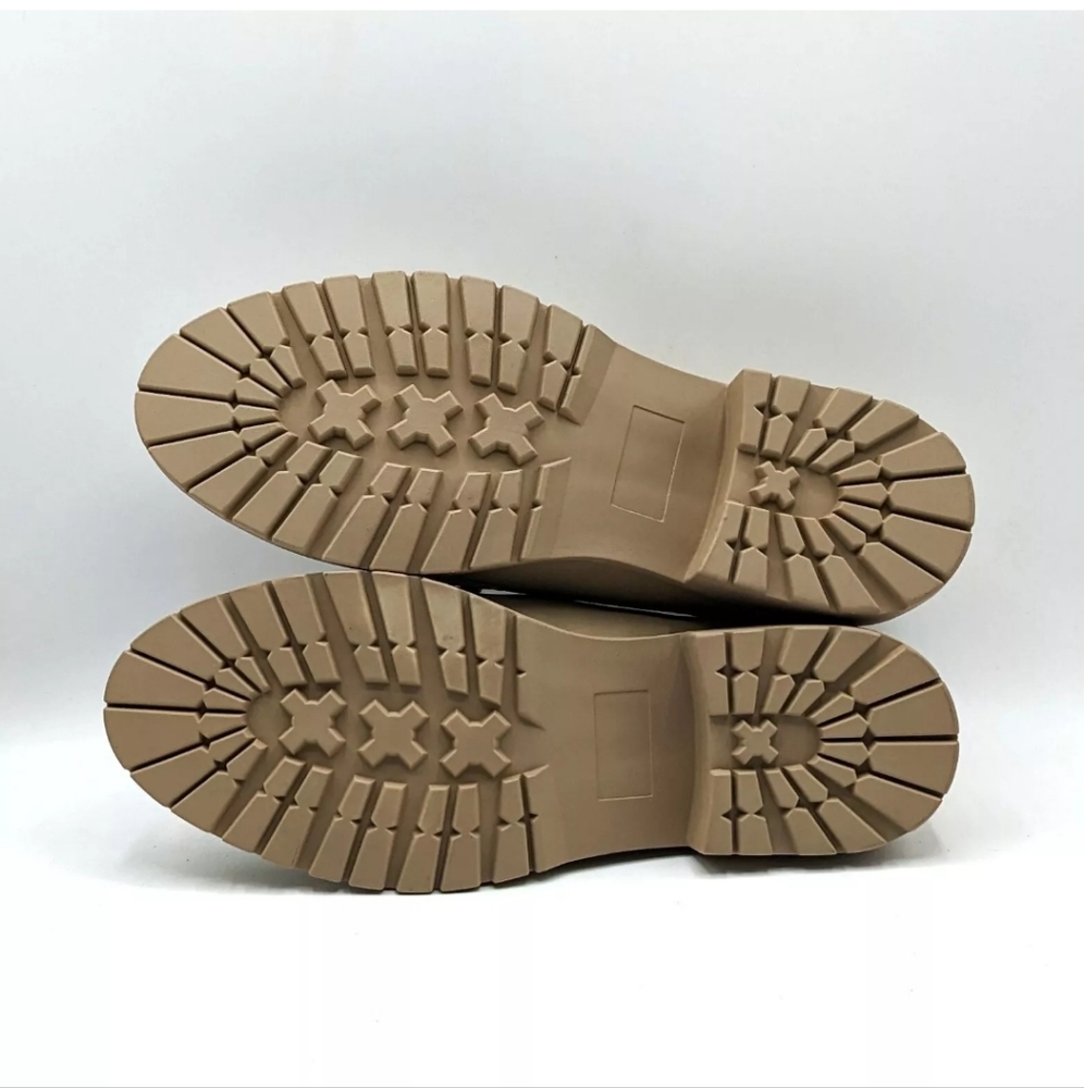 dv by Dolce Vita “Crisp” Classic Penny Loafer/Lug Sole Block Heel (Dune/Tan) NEW - Picture 16 of 16
